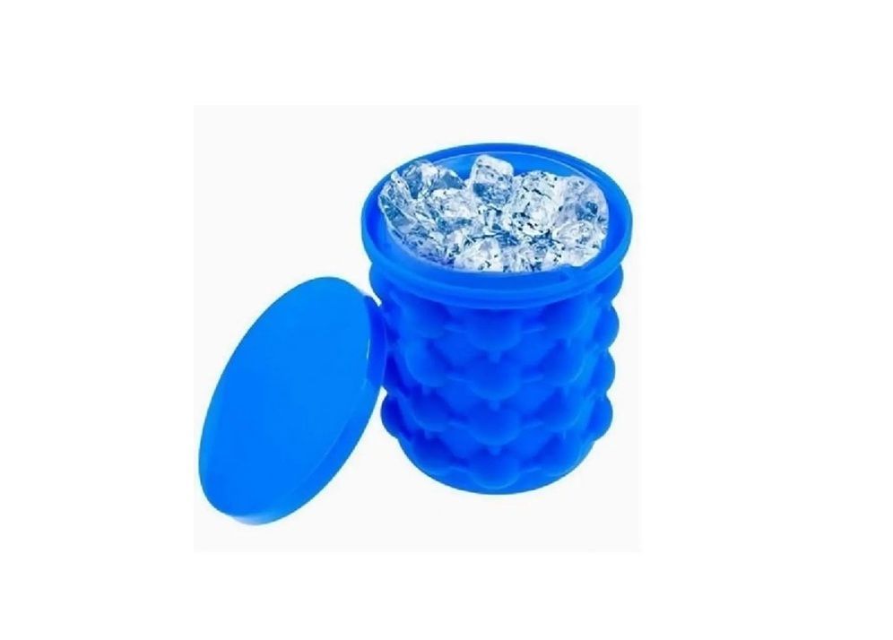 Hielera Silicona Con Función Extra Hieleras De Cubeta Hielo:-0
