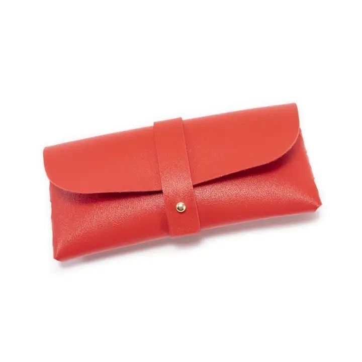 Estuche Funda Elegante De Anteojos Cuero Ecológico Modelo G-0