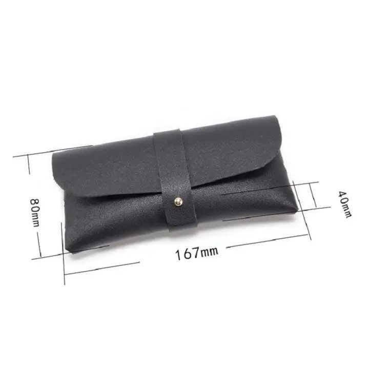Estuche Funda Elegante De Anteojos Cuero Ecológico Modelo G-2