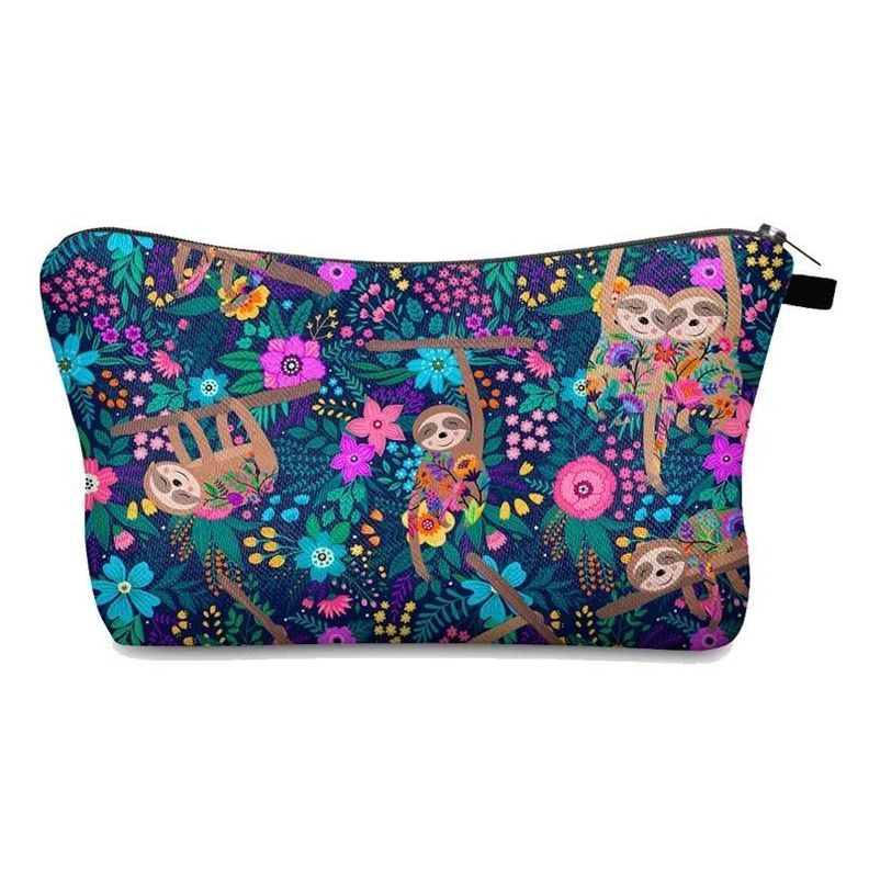 Neceser De Viaje Portátil Con Estampado Entretenido-0