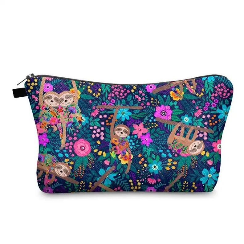 Neceser De Viaje Portátil Con Estampado Entretenido-2