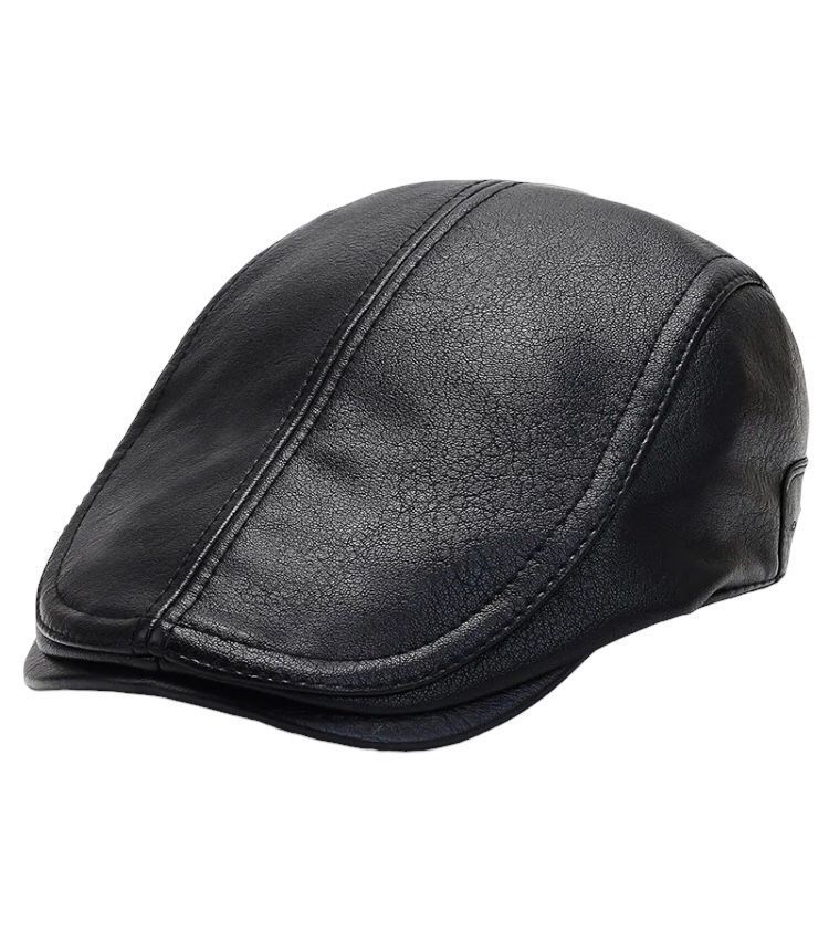 Boina De Cuero ecológico, Gorro Boina Cuero Eco Superior-0