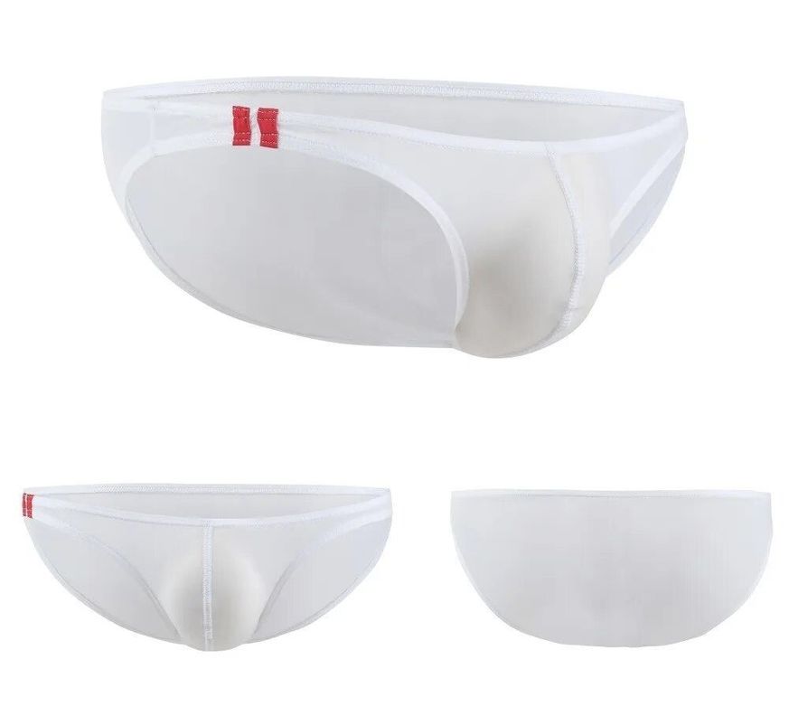 Calzoncillos Slip Blanco Para Hombre Moda -2