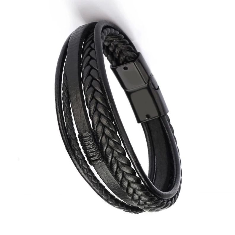 Pulsera Moderna y Elegante de Cierre Magnético Eco Cuero.-2
