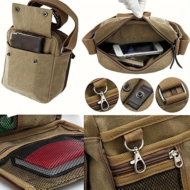 Mochila De Viaje Multifuncional Unisex, Bolso Viajero Múltiple-3