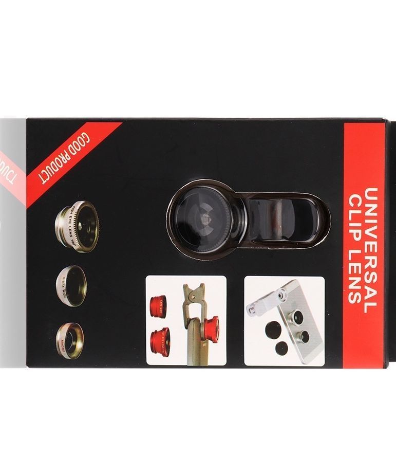 Lente Ojo De Pez 3 En 1,  para Celular Universal-1