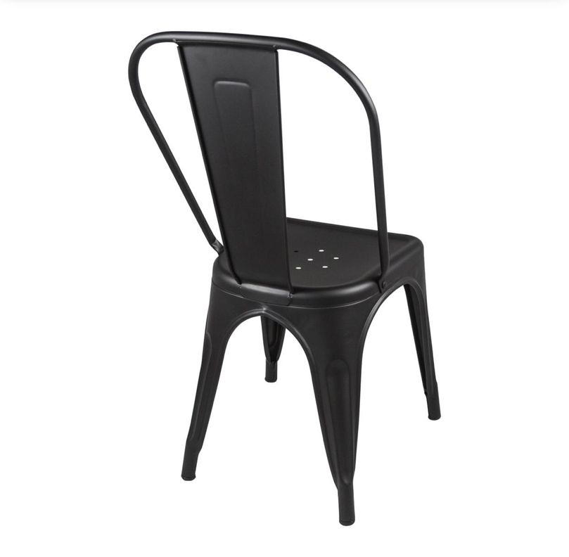 Silla Tolix negro -4