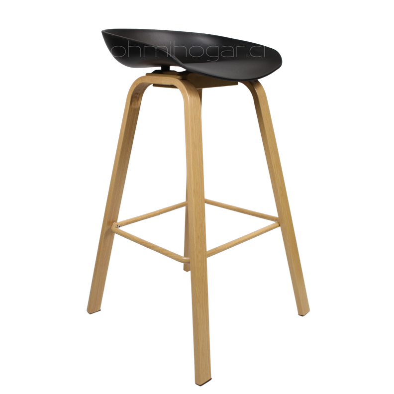 Taburete Cup Negro -0