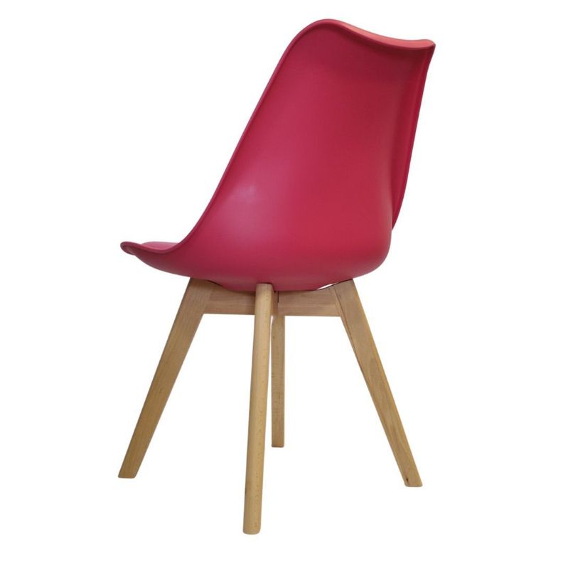 Silla Eames Acolchada Fucsia (Rosa Intenso) -1