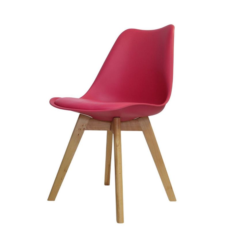 Silla Eames Acolchada Fucsia (Rosa Intenso) -0