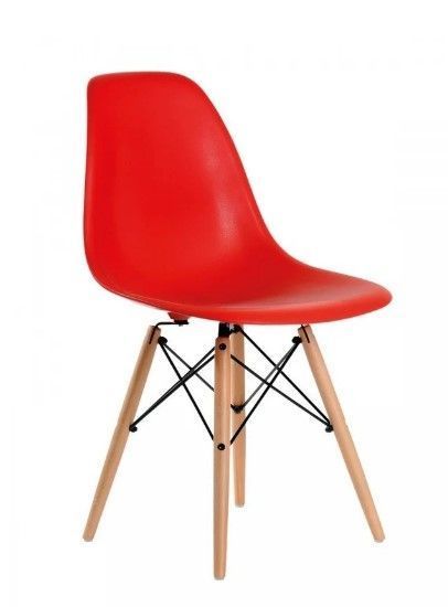 Silla Eames rojo-0