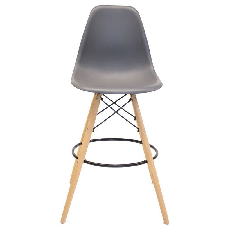 Taburete Eames Gris -1