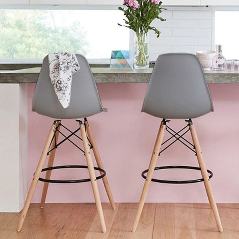 Taburete Eames Gris -5