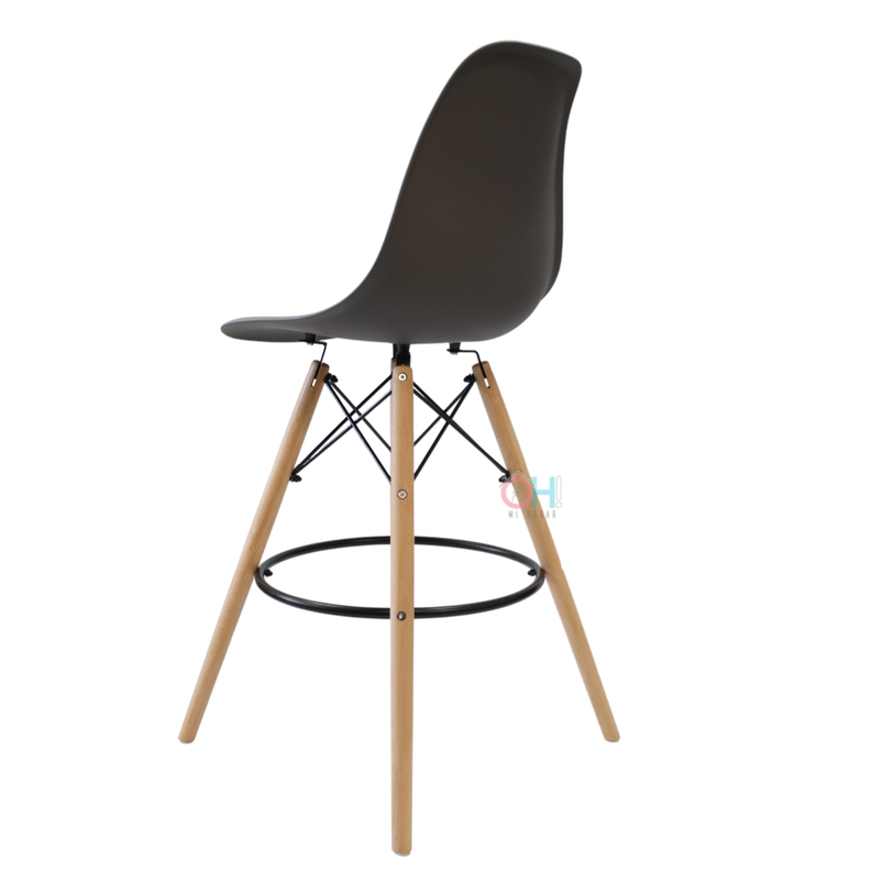 Taburete Eames Gris -3