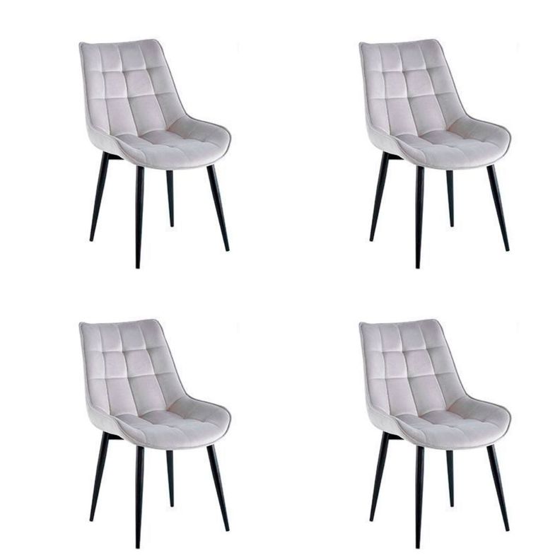 Pack 4 Sillas Macron Gris