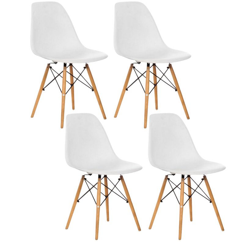 Pack 4 Sillas Eames Blanco-0