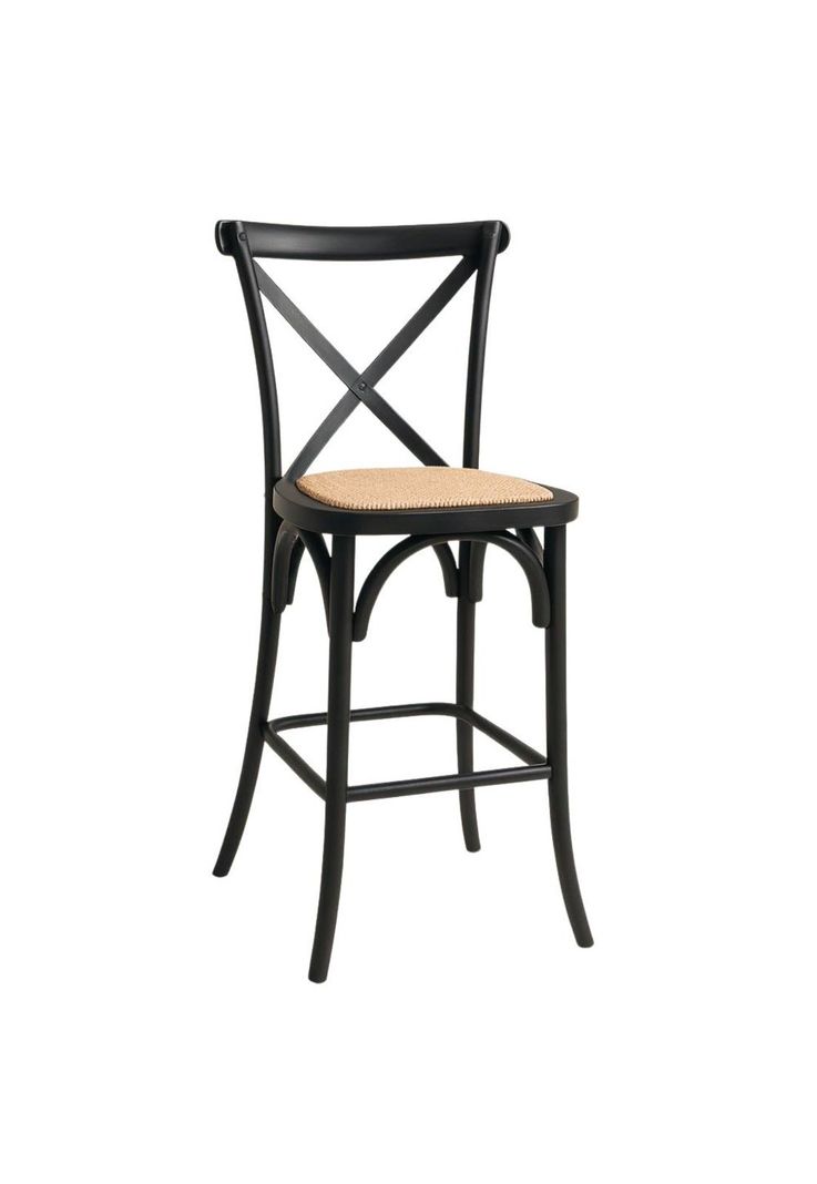 Taburete Crossback 66cm de Madera