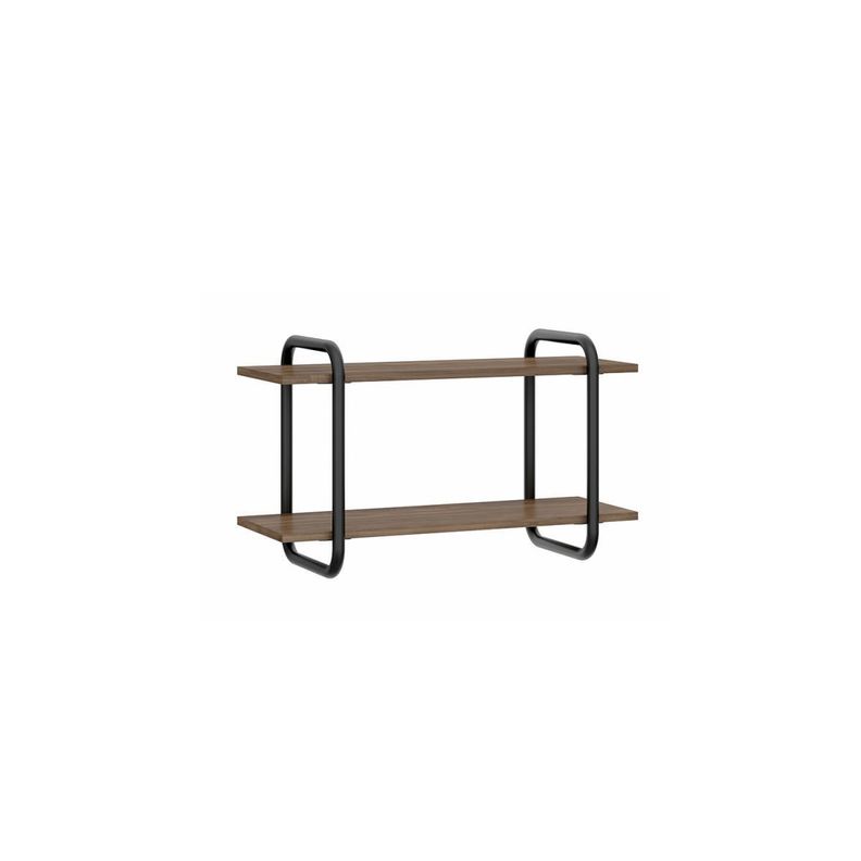 Repisa Conectiva Lengo Negro Matte -0