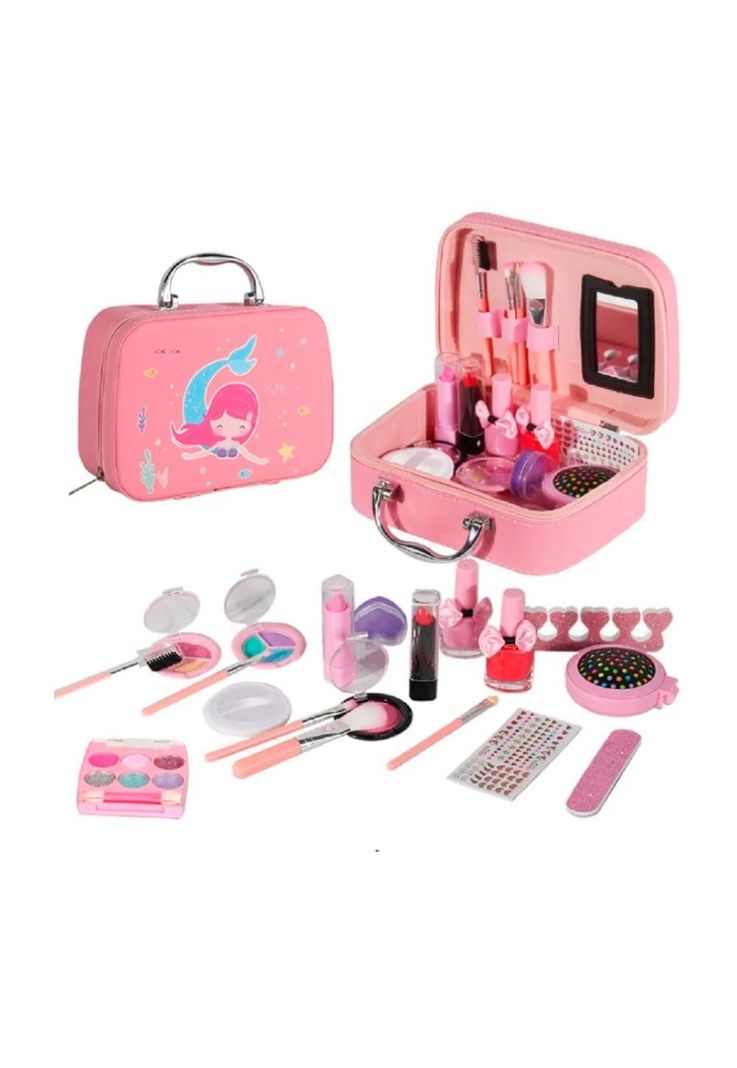 Juego De Maquillaje Set Belleza Para Niños-0