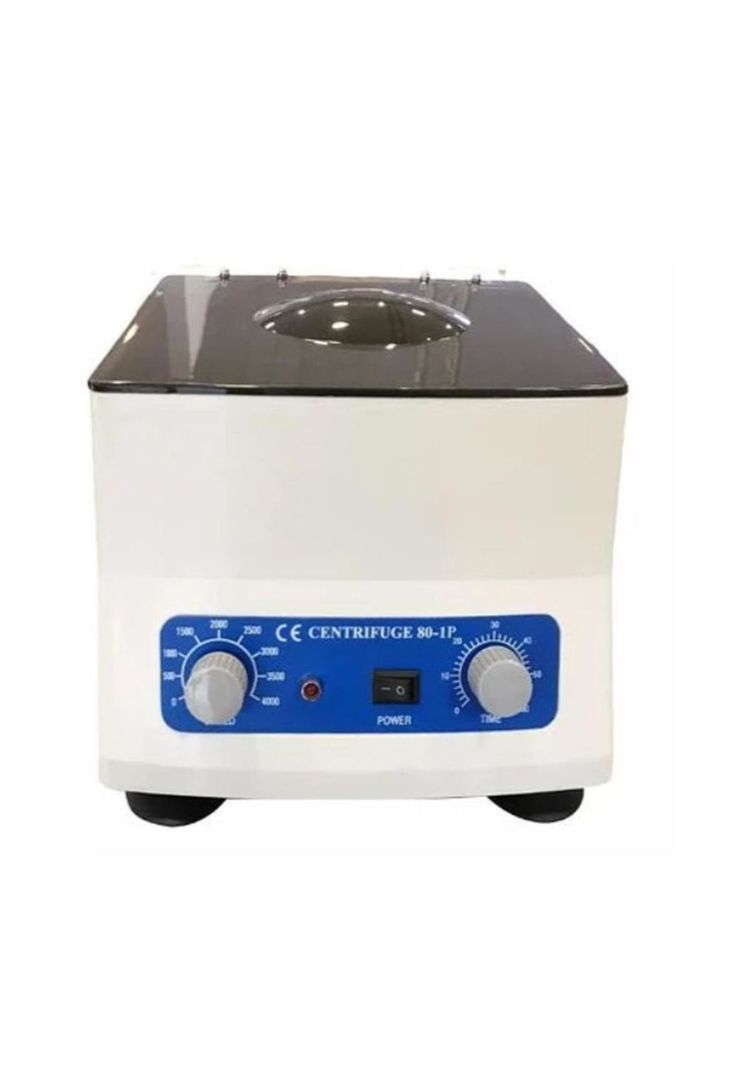 Centrifuga para laboratorio Modelo 80-1P, 6X20ML, 4000RPM, Laboratorio Clinico, Veterinario, PRP Blanco