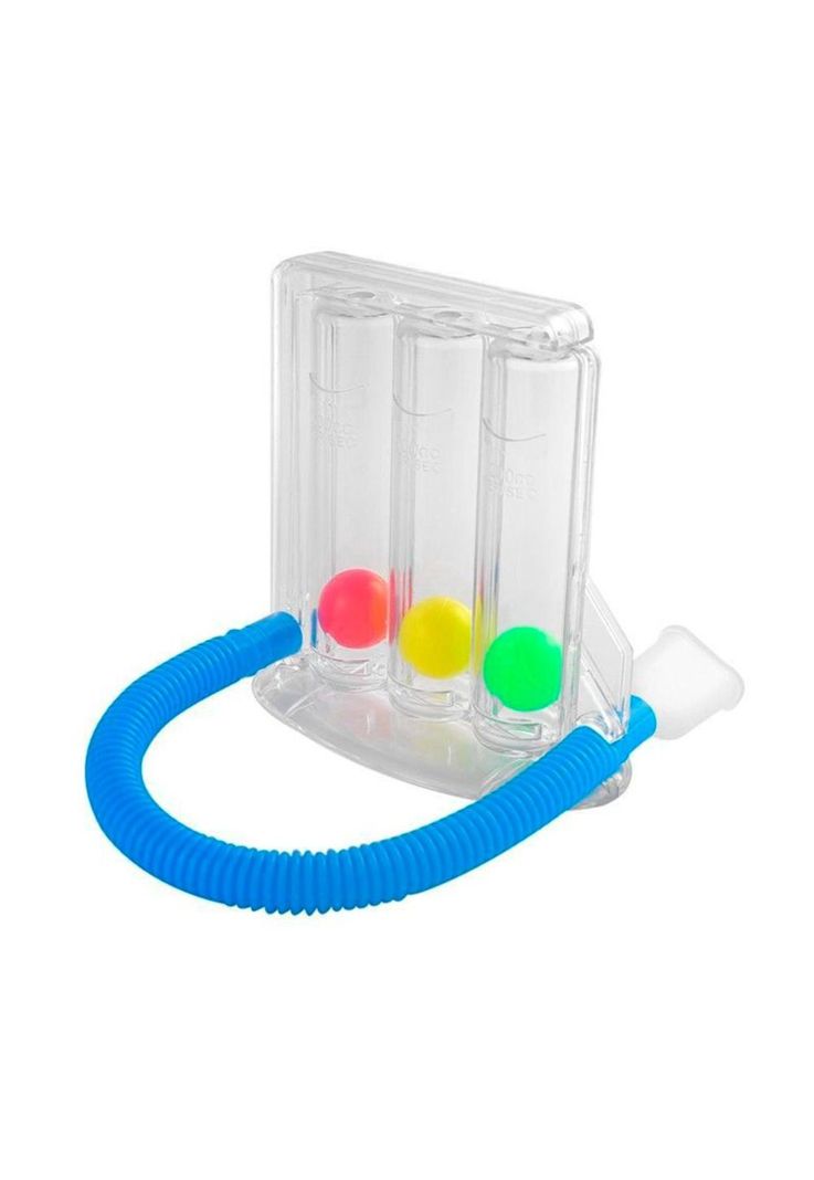 Triflo Ejercitador Pulmonar Transparente