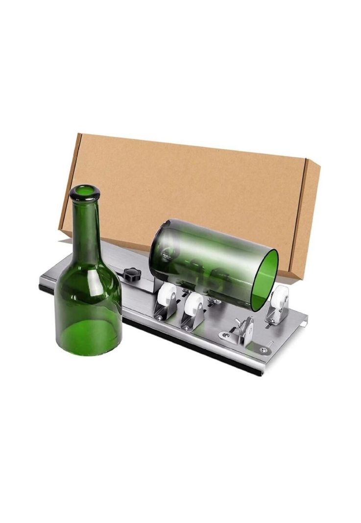 Cortador De Botellas De Vidrio Ajustable De Acero Kit-2