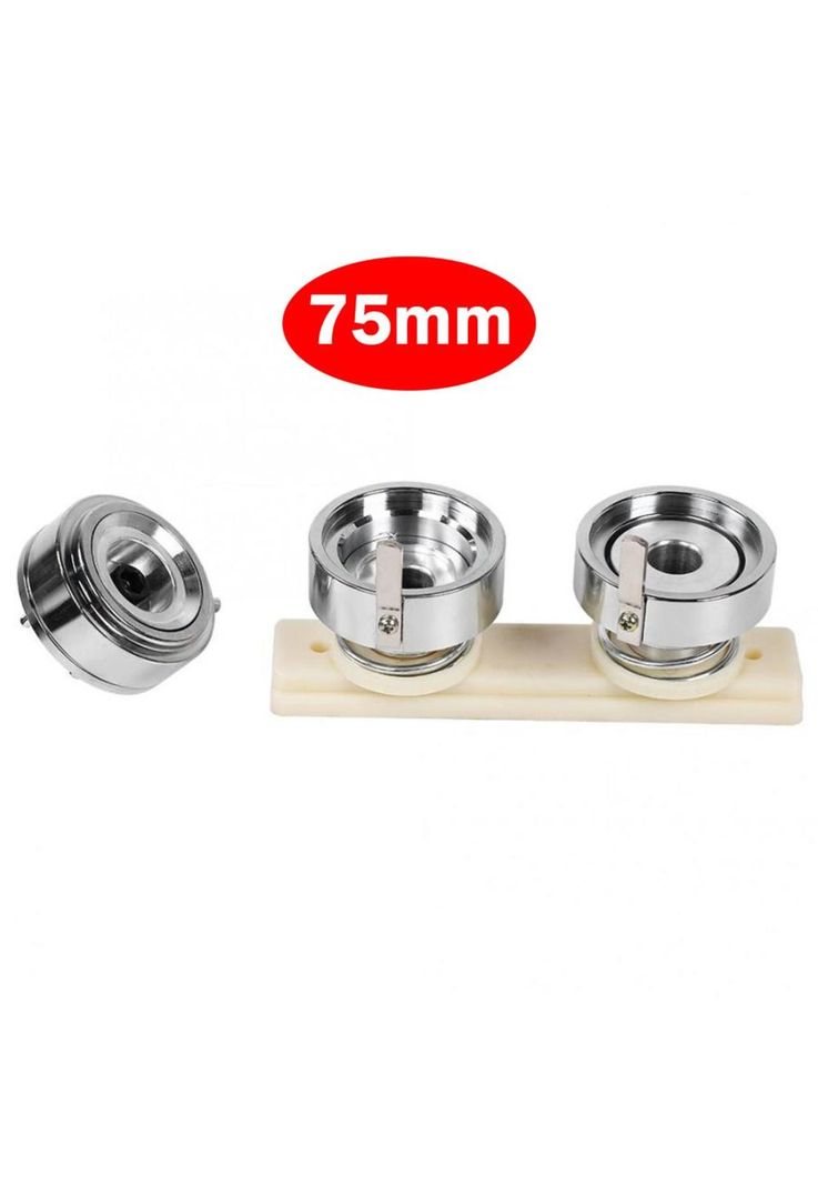 Molde 75mm para maquina chapitas XZJ-XK Plata