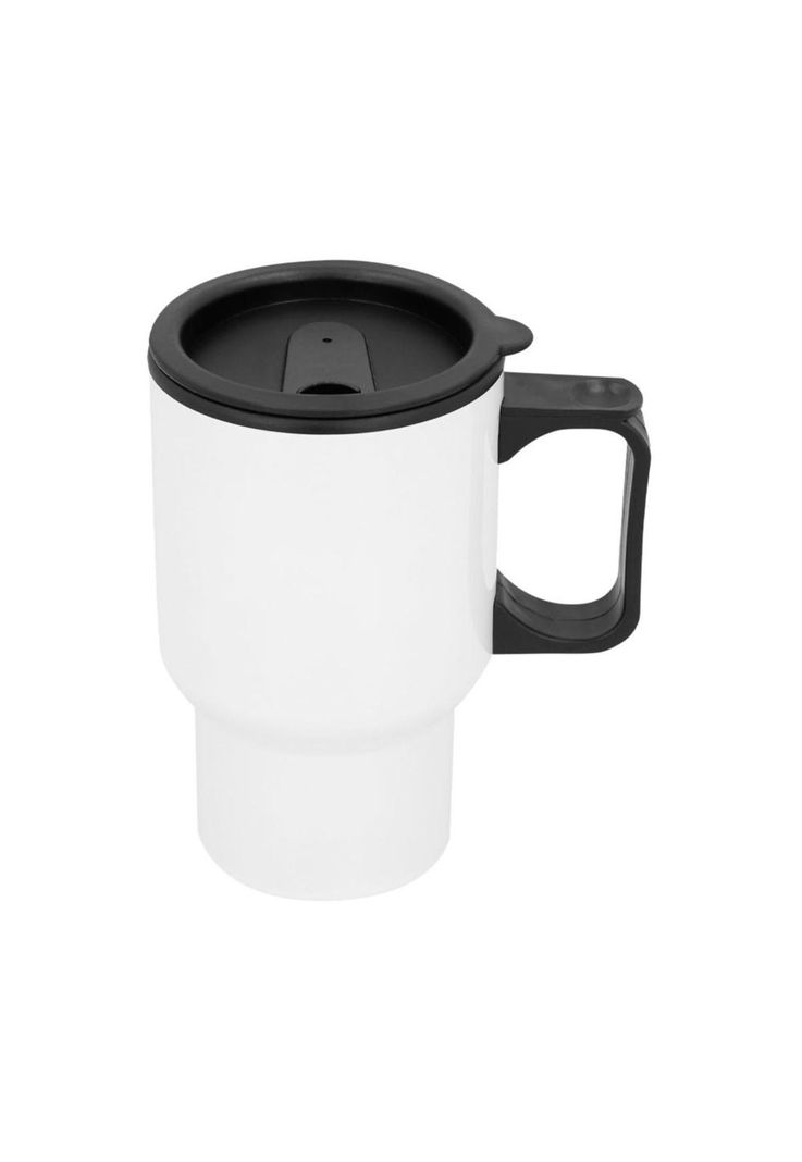 Mug Metalico Para Sublimacion 450cc Blanco