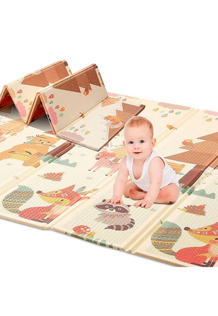 Alfombra Antigolpes Niño Bebe Con Bolso 180x200x1cm Premium-0