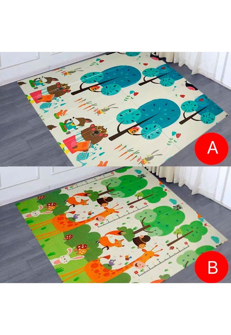Alfombra Antigolpes Niño Bebe Con Bolso 180x200x1cm Premium-6