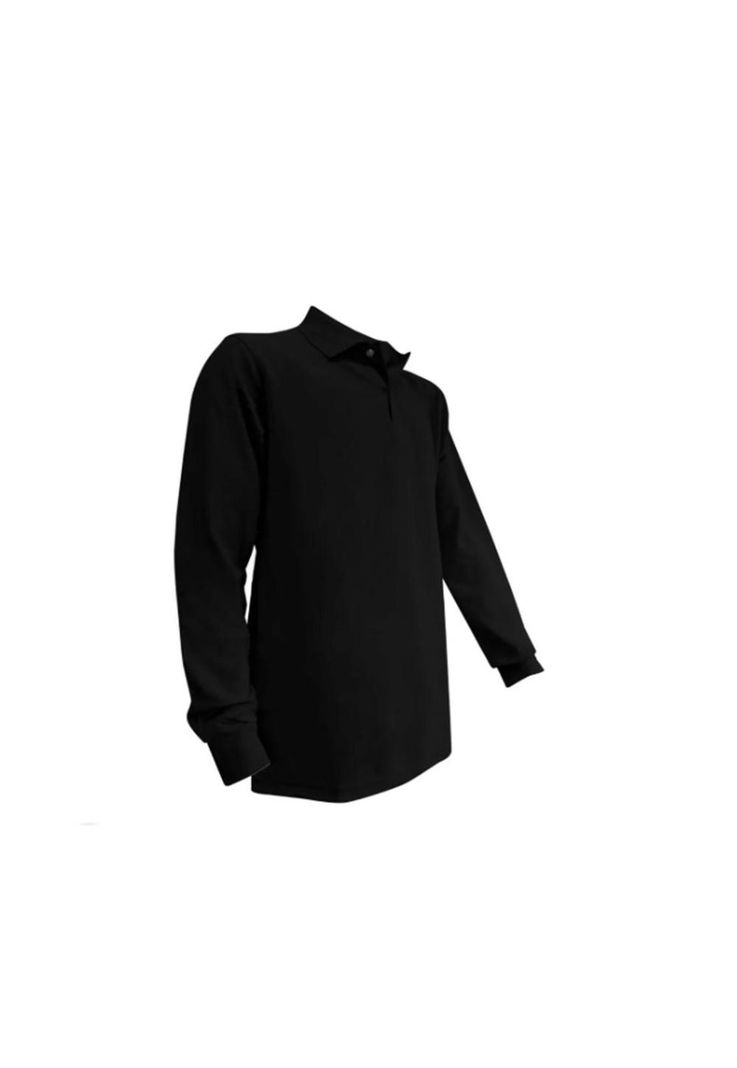 Polera Pique Manga Larga Premium Textura Suave Hombre Uv+