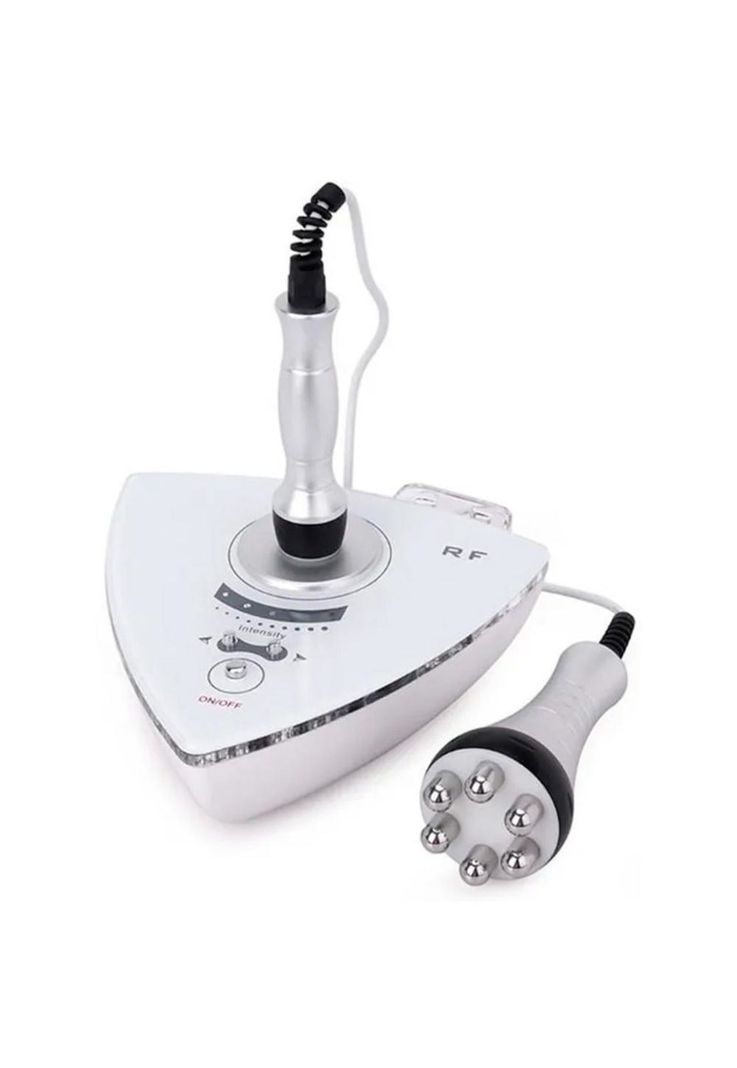 Maquina de Radiofrecuencia 2 en 1 Portatil Profesional Blanco