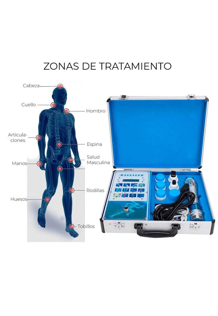 Máquina de Terapia ondas de choque portátil-3