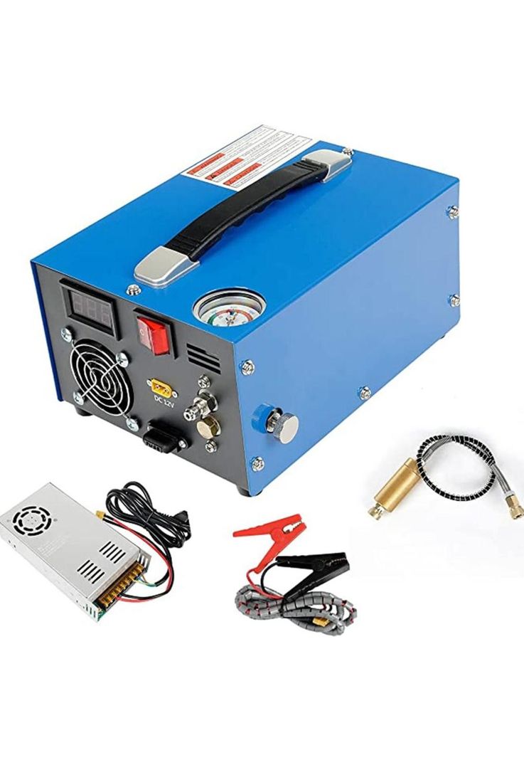Compresor De Aire Pcp Auto 12v 30mpa 4500psi-0