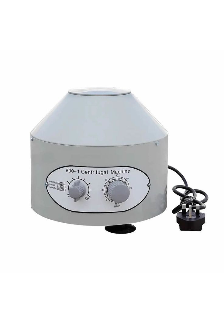 Maquina centrifuga 4000rpm 6 Tube 800D Laboratorio Plasma Blanco