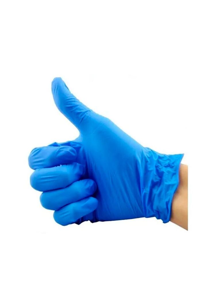 Guantes De Nitrilo Talla XL Caja 100 Unidades antideslizantes-1
