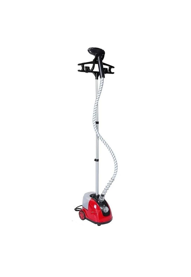 Plancha A Vapor Vertical Con Ruedas 1800W Rojo