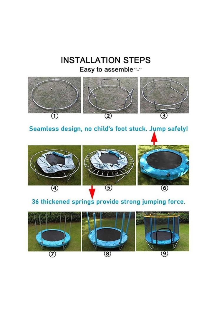 Cama Elástica Trampolin Pará Niños 1.4m-3