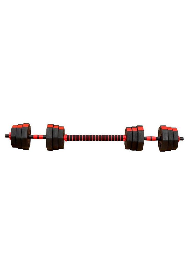 Mancuernas Ajustables Set 20kg 3 En 1 + Barra + Kettlebell-7