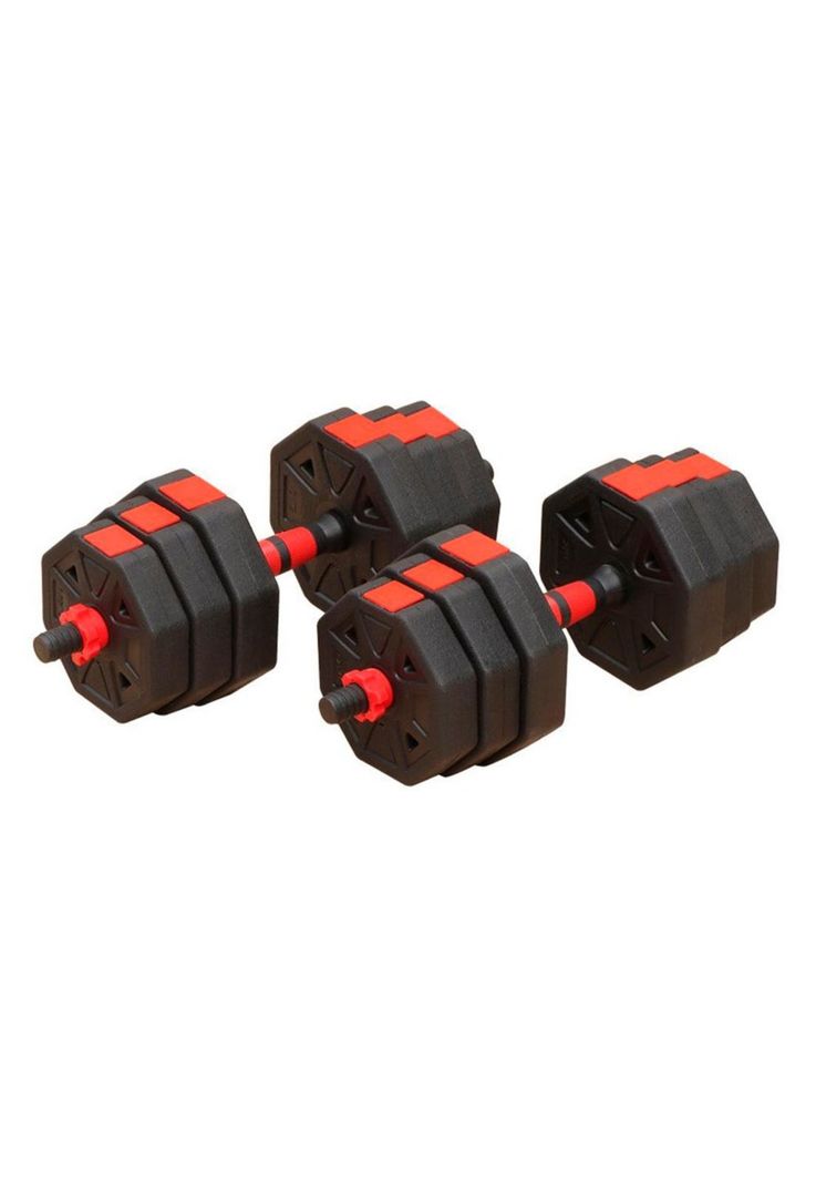 Mancuernas Ajustables Set 20kg 3 En 1 + Barra + Kettlebell-9