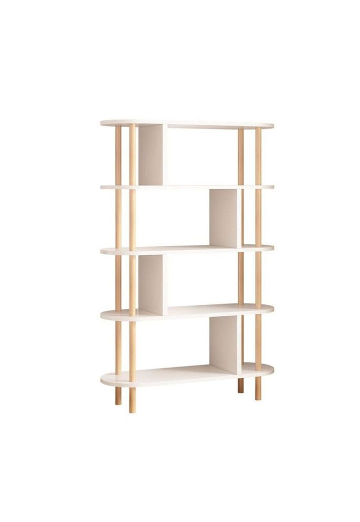 Librero Organizador 136x80x25cm Chic Home Blanco