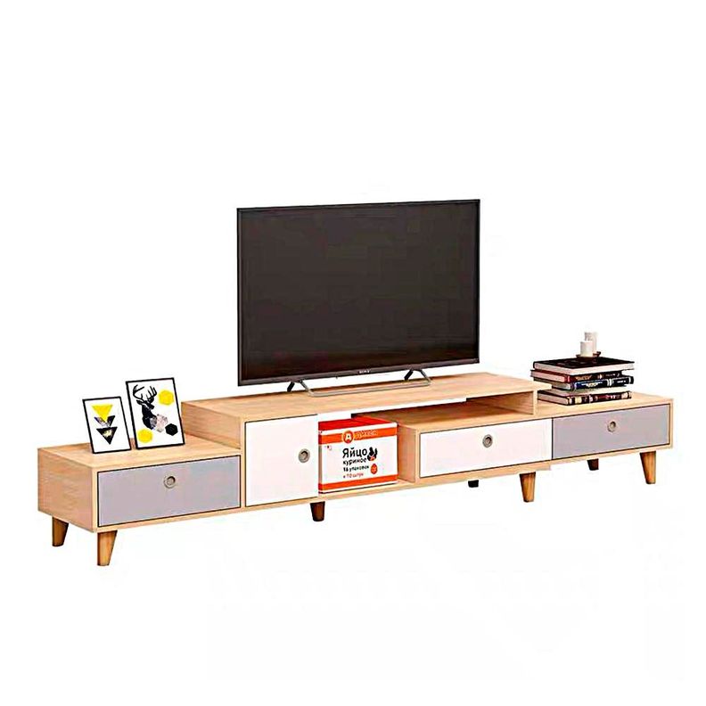 Rack TV 210cm 4 cajones Chic Home
