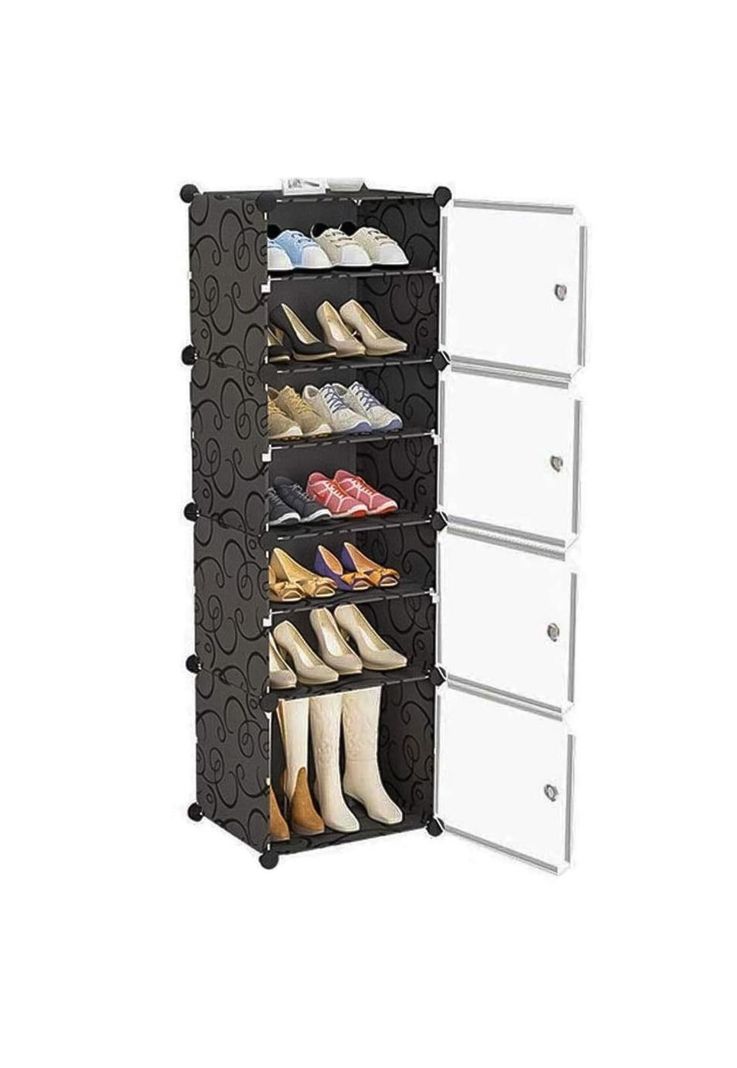 Zapatero Organizador De Zapatos Armable Combinación Libre 4 modulos-0