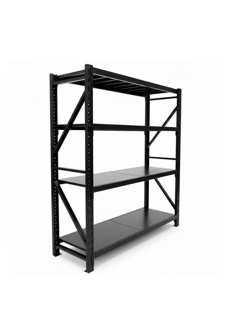 Estante Metalico Rack 200x200x60 Negro 800kg