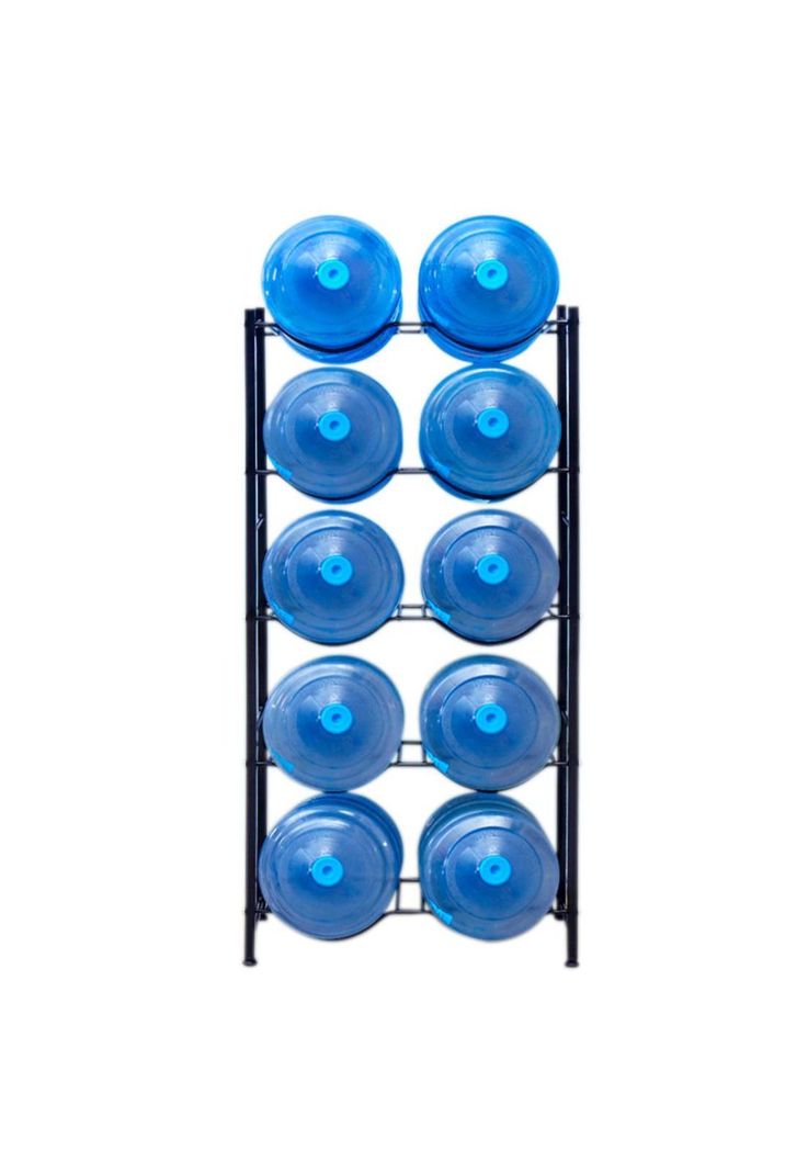 Estante Organizador Rack 10 Botellones Bidones Agua 20lts-0