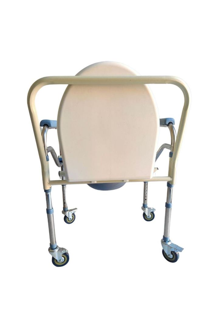 Baño Wc Inodoro Portátil Con Ruedas Silla Plegable-5