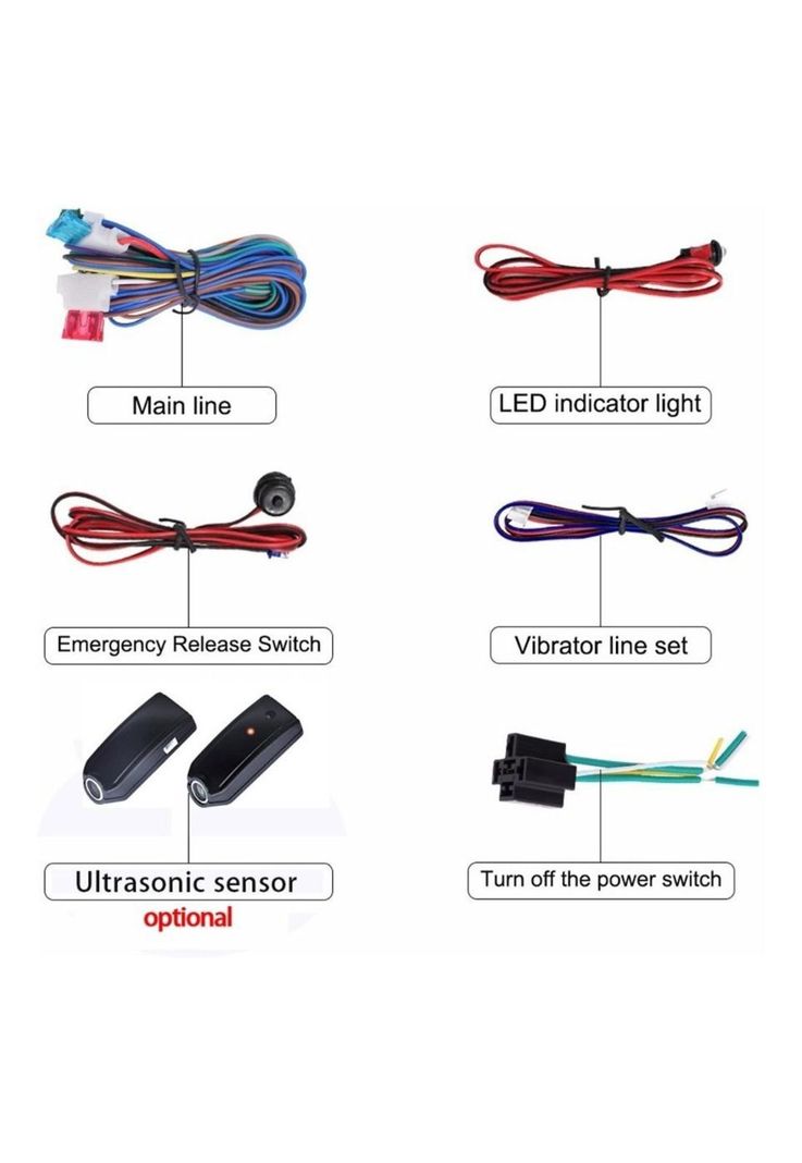 Kit Alarma De Auto Sistema Robos Seguridad 2 Mandos Premium-2