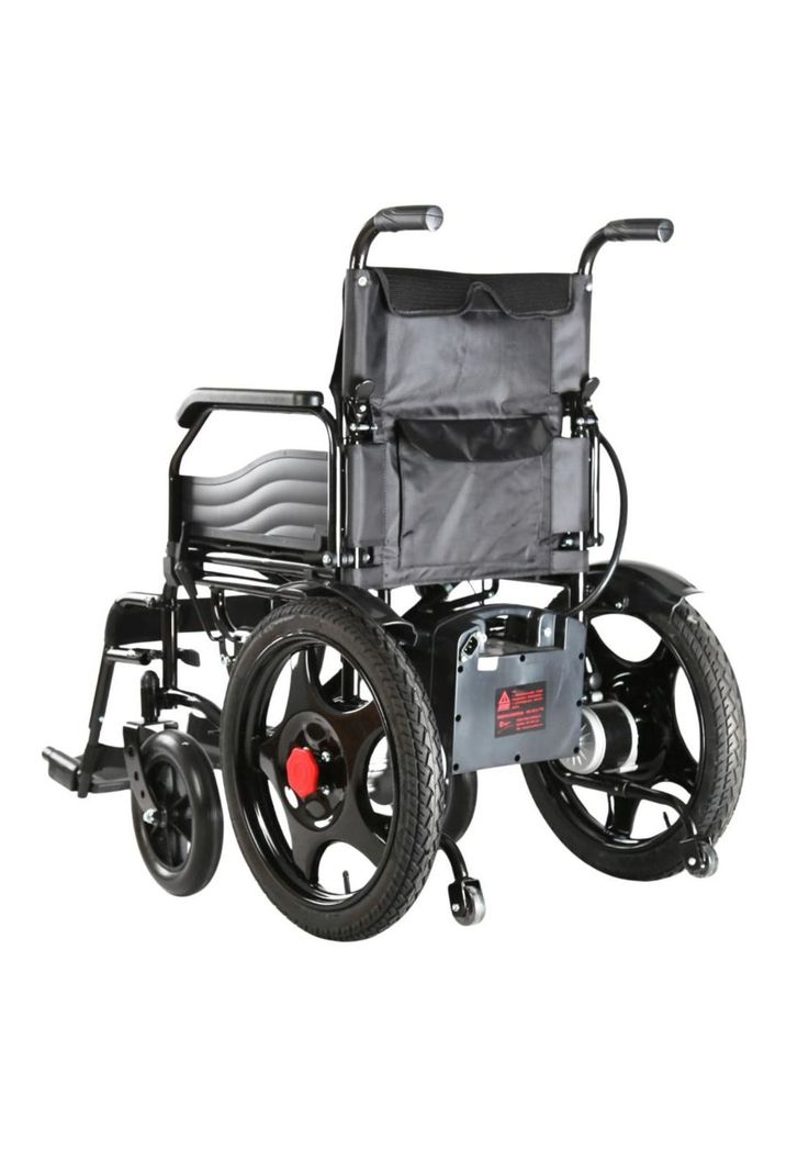 Silla De Ruedas Eléctrica Plegable Con Joystick-1