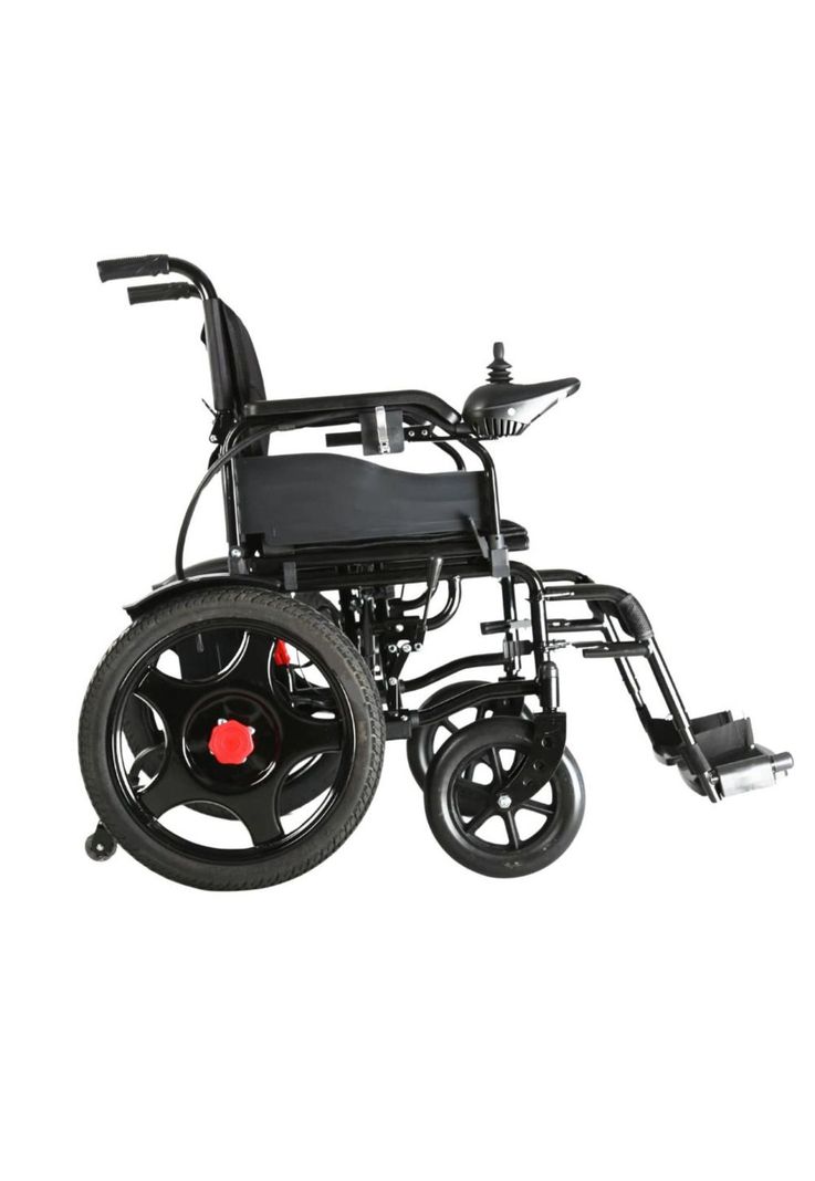 Silla De Ruedas Eléctrica Plegable Con Joystick-2