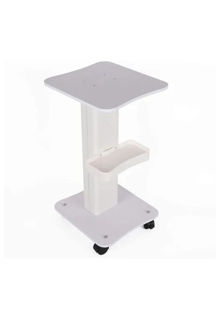 Mesa de apoyo profesional aparatologia Blanco